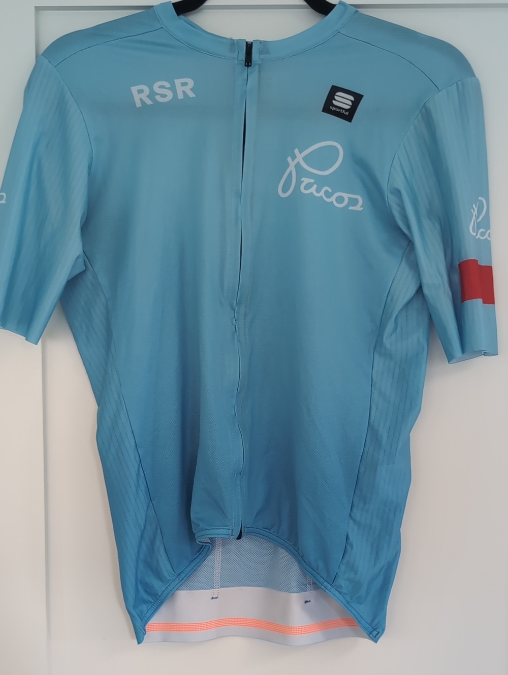 RSR Pacos Men’s Light Blue Cycling Jersey
